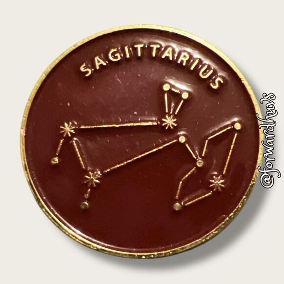Bundle Sale 3 for $15 | Astrology Sagittarius Pin￼ - Picture 1 of 7